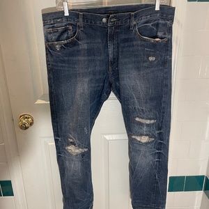 Polo Ralph Lauren Jeans- Distressed Vintage